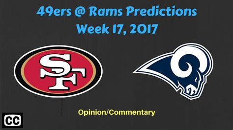 49ers vs rams predictions